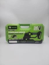 Saker SK5 STEEL Cordless 20V Electric Hedge Shrub Trimmer Grass Shears Handheld