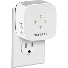 NETGEAR AC1200 WiFi Range Extender, Wall-plug EX6110 