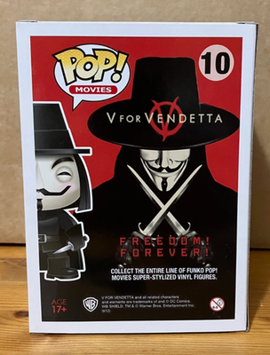 Vフォーヴェンデッタ　FUNKO 首振り FUNKO POP! Vendetta #10 V For Vendetta VAULTED Movies Guy Fawkes