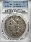 1878 S Morgan dollar PCGS Xf40 VAM 26 longnock TOP 💯 Long Nock