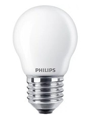 Philips LED-Lampe, E27, 4,3W, 470lm, 2700K, satiniert (929001345757)