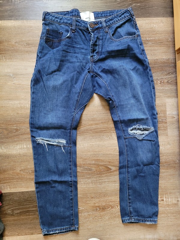 One Teaspoon Jeans 100% Cotton Distressed Size 25 Actual 28" Waist