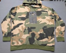 Adidas Originals Camouflage AOP Trefoil Green Hoodie Sweatshirt GN1879 Men  s 2XL