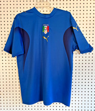 Italy 2006 Home World Cup Puma Jersey Size MED New Condition