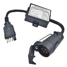 USA to European Trailer Light Converter 4-Way Flat US 4-WAY TO EU 7-WAY
