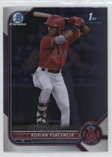2022 Bowman Chrome Prospects Adrian Placencia #BCP-205 6tw