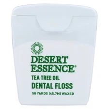 Desert Essence Tea Tree Oil Dental Floss 50 Yards (pack of 6)