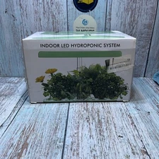 Indoor LED Hydroponics Growing System. Model: IGS-39 Black NIB