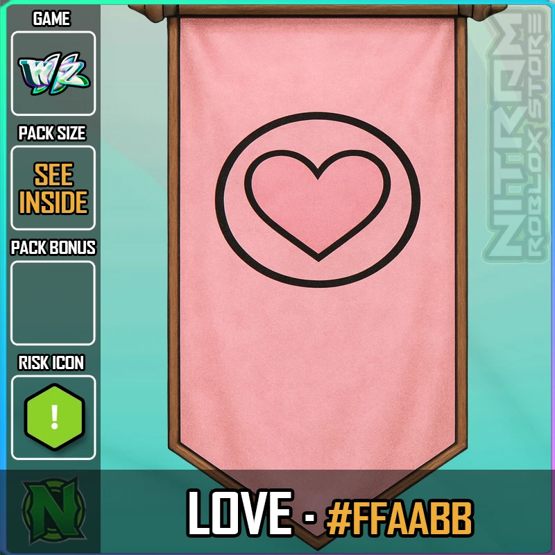 ZERO WEAPON AND ARMOR World Zero WZ - COSMETICS - LOVE (#FFAABB)