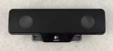Logitech Portable USB Laptop Clip-On Z205 S-00094 Speaker Bar TESTED