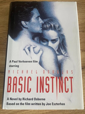 Basic Instinct Richard Osbourne BCA 1993 Hardback  Film Tie In Erotic Thriller