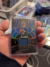 2025 Select Football JAXSON DART Draft Selections Prizm Patch Card #DSM-JDT (RC)