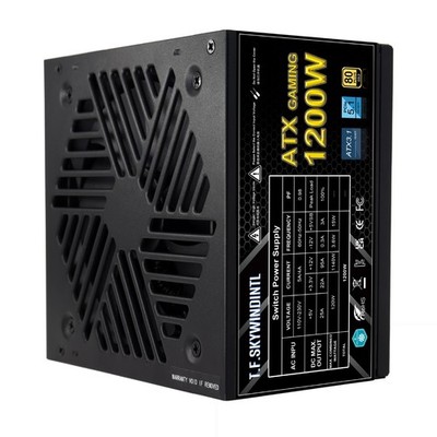 Netzteil PC 1200W Vollmodulares, 80 Gold Effizienz, ATX3.1, PCIE5.1, Zero Fan