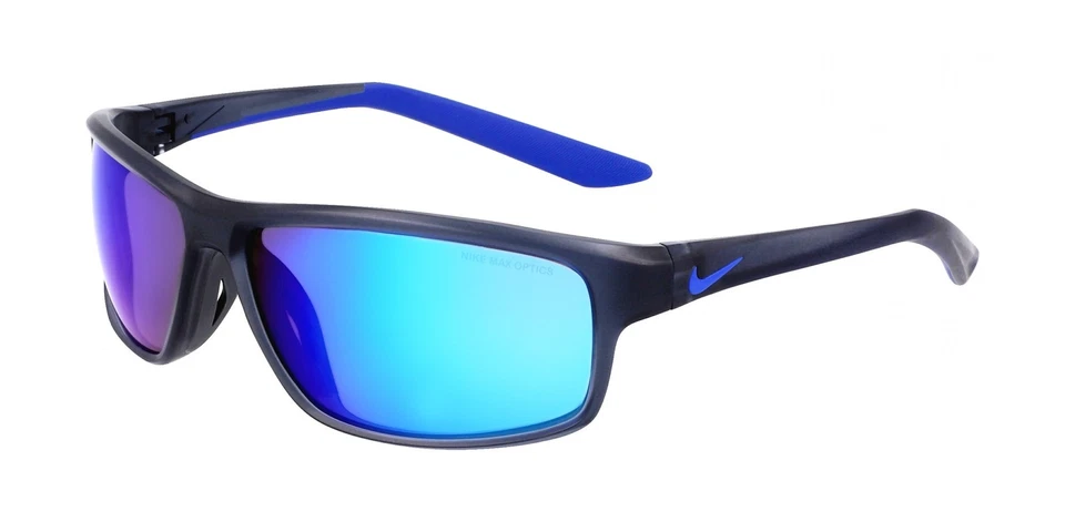 Lunettes de Soleil Nike RABID 22 M N IU8094X 021 MAT GREY/BLUE 62/14/130 UNISEX - Photo 1/4