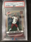 2024 Clearly Donruss #2 Jayden Daniels Clearly The Rookies Red #/99 PSA 10