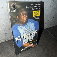 Notorious B.I.G.: Bigga Than Life (VHS, 1997, Explicit) for sale