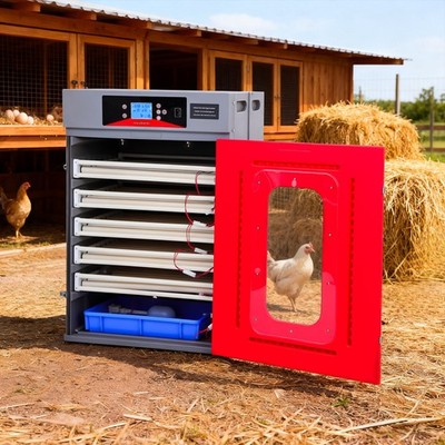 400 Egg Incubator Digital Hatcher w/ Automatic Temperature & Humidity Control