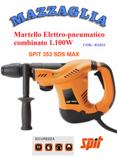 SPIT 353 SDS MAX 1.100 W MARTELLO ELETTROPNEUMATICO COMBINATO cod.811023