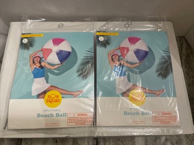 Sun Squad Inflatable 25  Beach Ball 2 Pack