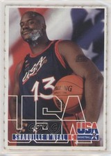 1995-96 Kraft Handi-Snacks USA Basketball Food Issue Shaquille O'Neal HOF 03rx