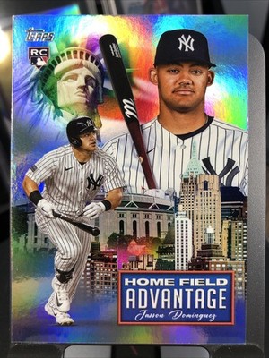 2024 Topps Home Field Advantage Jasson Dominguez #HFA-12 RC Yankees Sp Case Hit