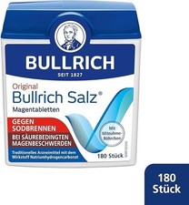 180 Tab. Original Bullrich Salz  bei Sodbrenn...