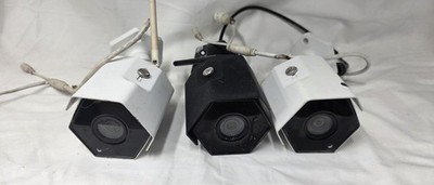 4 PACK - Amcrest 4MP WiFi Outdoor Bullet Security IP Camera Black IP4M