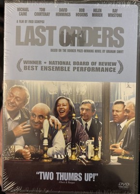 Last Orders (DVD, 2002) Classic Family Drama Michael Caine *NEW/SEALED*