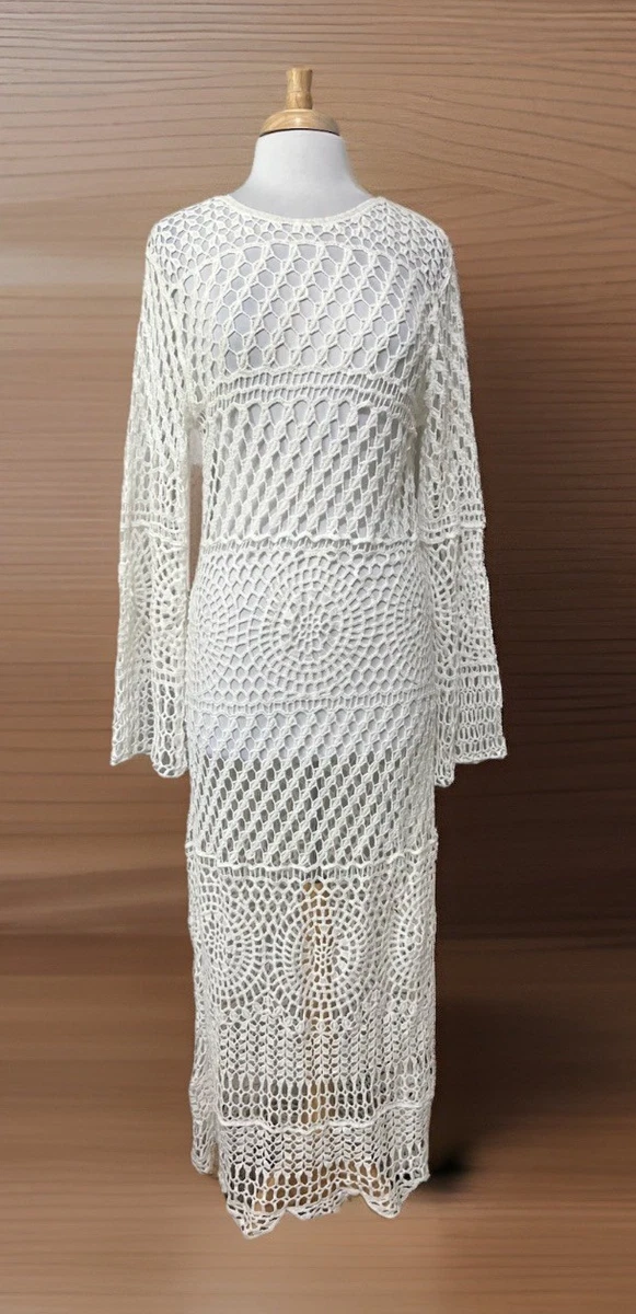 long sleeve button dress Long Sleeve Button Knit Maxi Dress without Belt