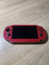 8366 PlayStation PS Vita PCH-1000 Cosmic Red Excellent TESTED