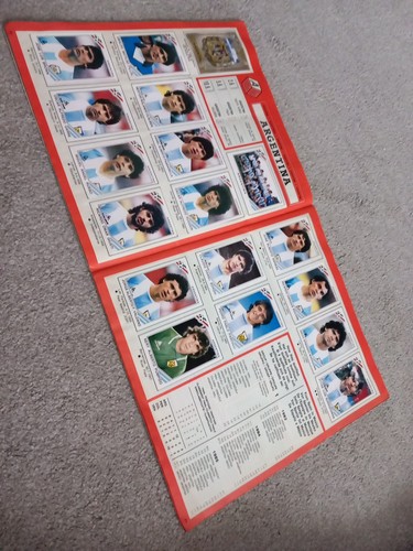 Mexico 86 World Cup Complete PANINI sticker Album - Picture 7 of 24