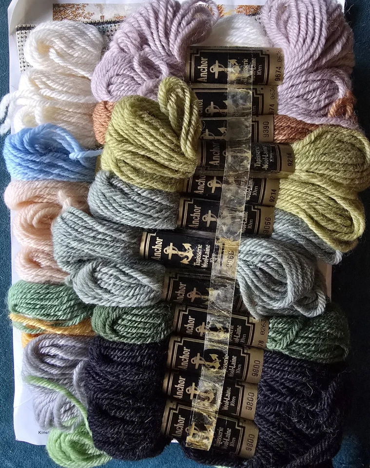 Ambleside Lake District Kinetic Tapestry Embroidery Kit Pattern Wool Canvas — 第 2/3 张图片