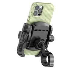 Bike Motorcycle Phone Mount with Aluminum Alloy Mounting Base, [1s Lock & 