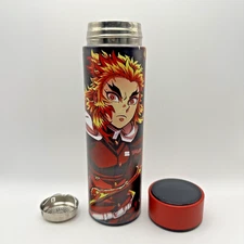 Demon Slayer Rengoku Anime Thermos Water & Tea Bottle Smart Temperature Display