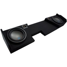 2014 - 2018 Gmc Sierra Double Cab Alpine S-w10d2 Type S Dual 10 Custom Sub Box