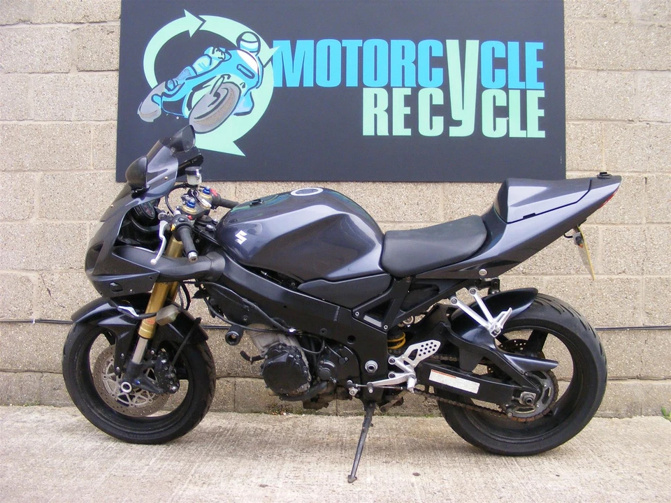 Empuñaduras manillar originales Suzuki GSXR 750 2004 2005 K4 K5 GSXR750 B149 Foto 3 de 4