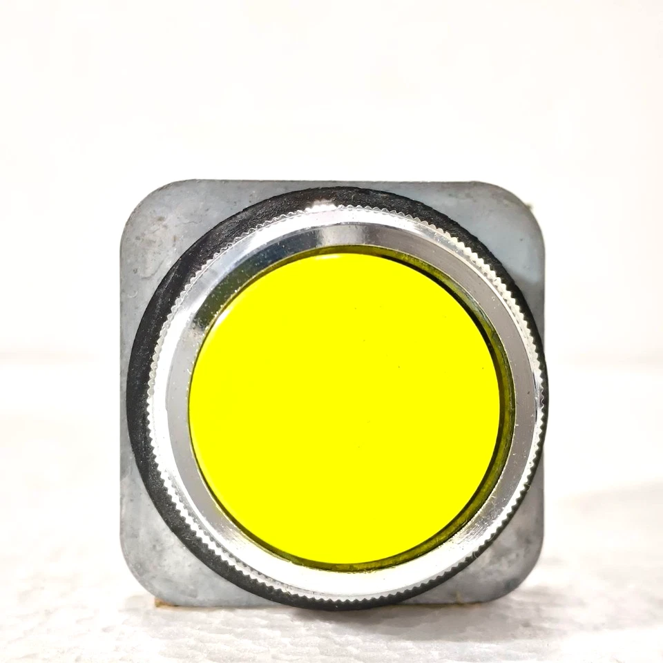 MARUYASU DENGYO MP-1Y MOMENTARY PUSH BUTTON SWITCH YELLOW - Image 2 of 4