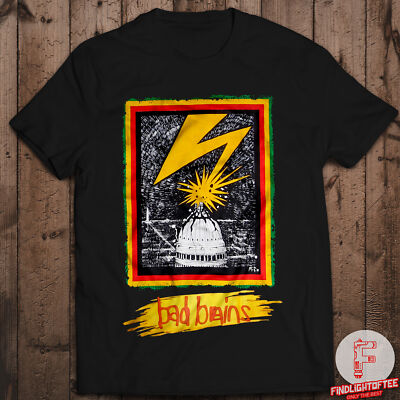 Bad Brains 1982 Lightning Dr Know Darryl Jenifer Earl Hudson H.R Classic T-Shirt