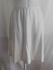 Gilligan O'Malley Slip Womens White 19.5" Nylon Blend Size Small