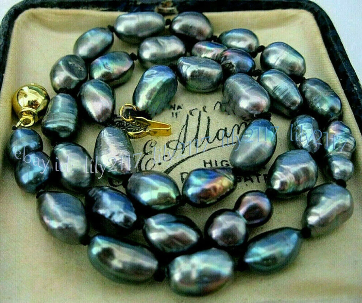 Tan Leather Three Tahitian Pearl Necklace with Beads - Gold Filled – Martin  & MacArthur