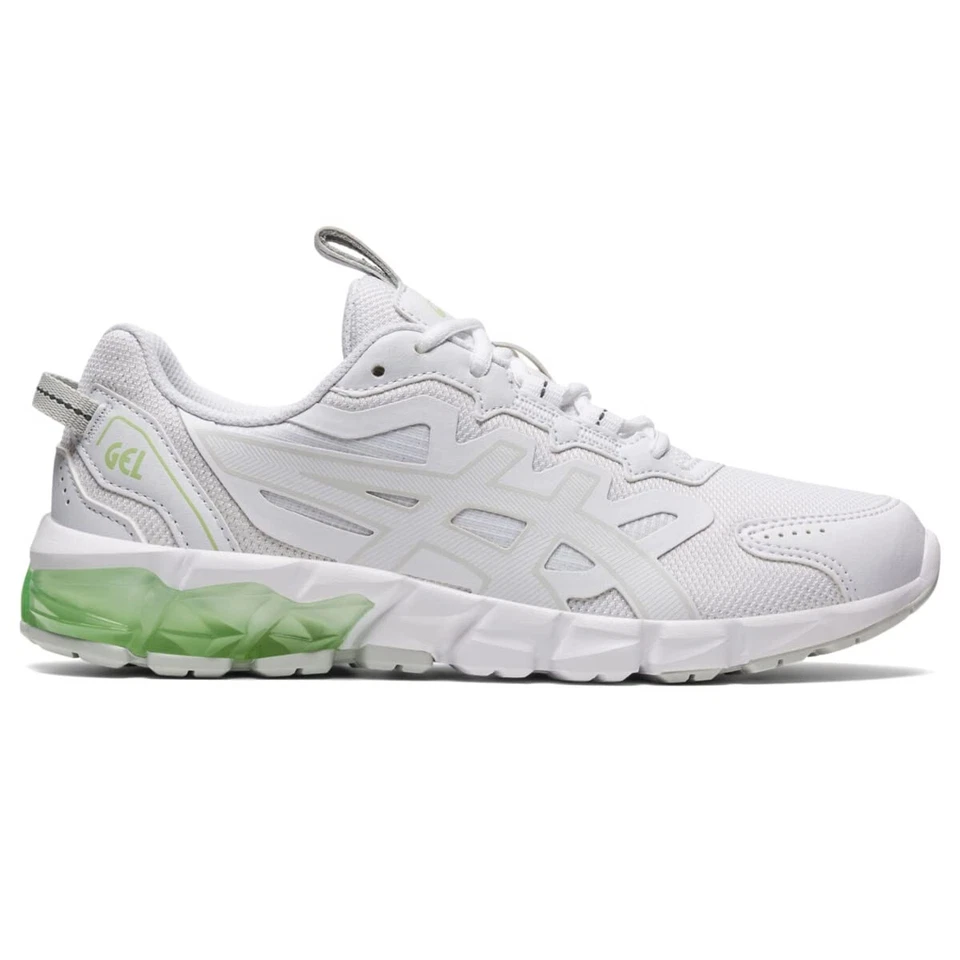 Zapatillas de running ASICS GEL QUANTUM 90 para mujer blancas/gris glaciar talla 7,5 B Foto 2 de 4