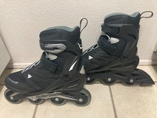 Rollerblades Rollerblade Zetrablade Skates Unisex Mens Womens Black Size 10