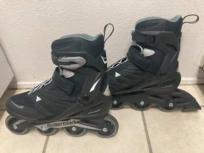 Rollerblades Rollerblade Zetrablade Skates Unisex Mens Womens Black Size 10
