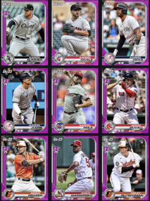 [DIGITAL] Topps Bunt - 2023 Base 23 S1 - Tier 6 Pink - AB to JT - Pick