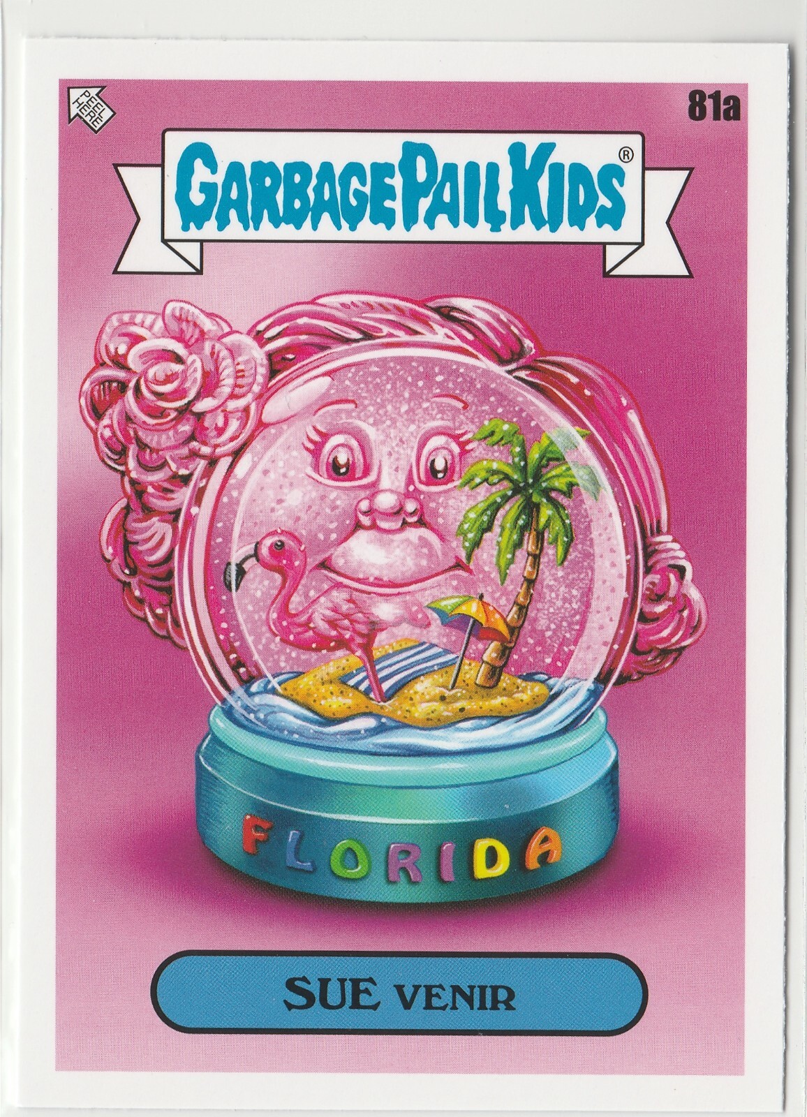 Sue Venir #81a Garbage Pail Kids GPK 2021 Vacation Series Card
