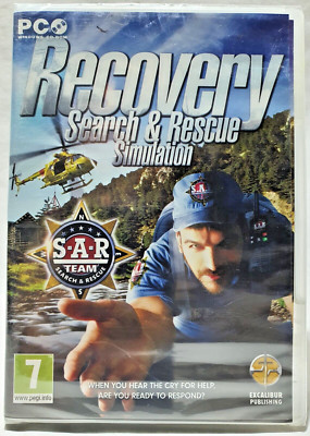 Recovery: Search & Rescue Simulation PC CD-ROM NEW Factory Sealed