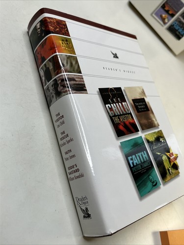 3 x READER'S DIGEST - CONDENSED BOOKS Lee Child / Ian Rankin / Nicholas Sparks - Picture 11 of 24