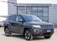 2018 Jeep Compass Trailhawk NAV | PWR TAILGATE | HTD LEATHER