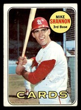 1969 Topps Baseball #110 Mike Shannon VG/EX
