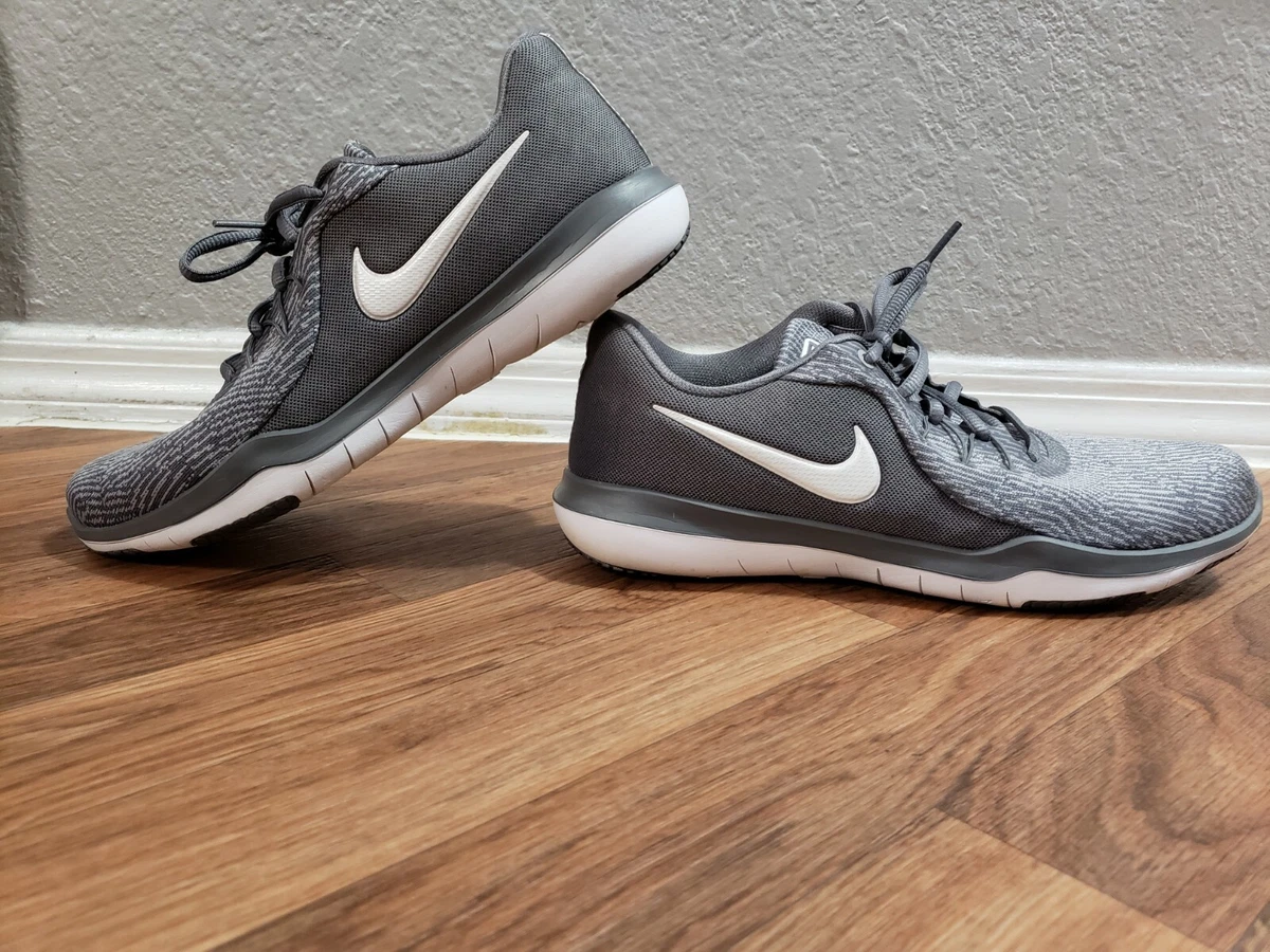 Women s Nike Flex Supreme TR6 Athletic Shoes Size 9 WIDE Gunsmoke Gray